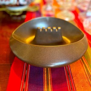 Hyalyn porcelain mid century modern ashtray